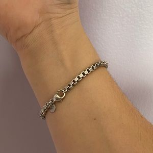Tiffany & Co. Venetian Box Link Bracelet